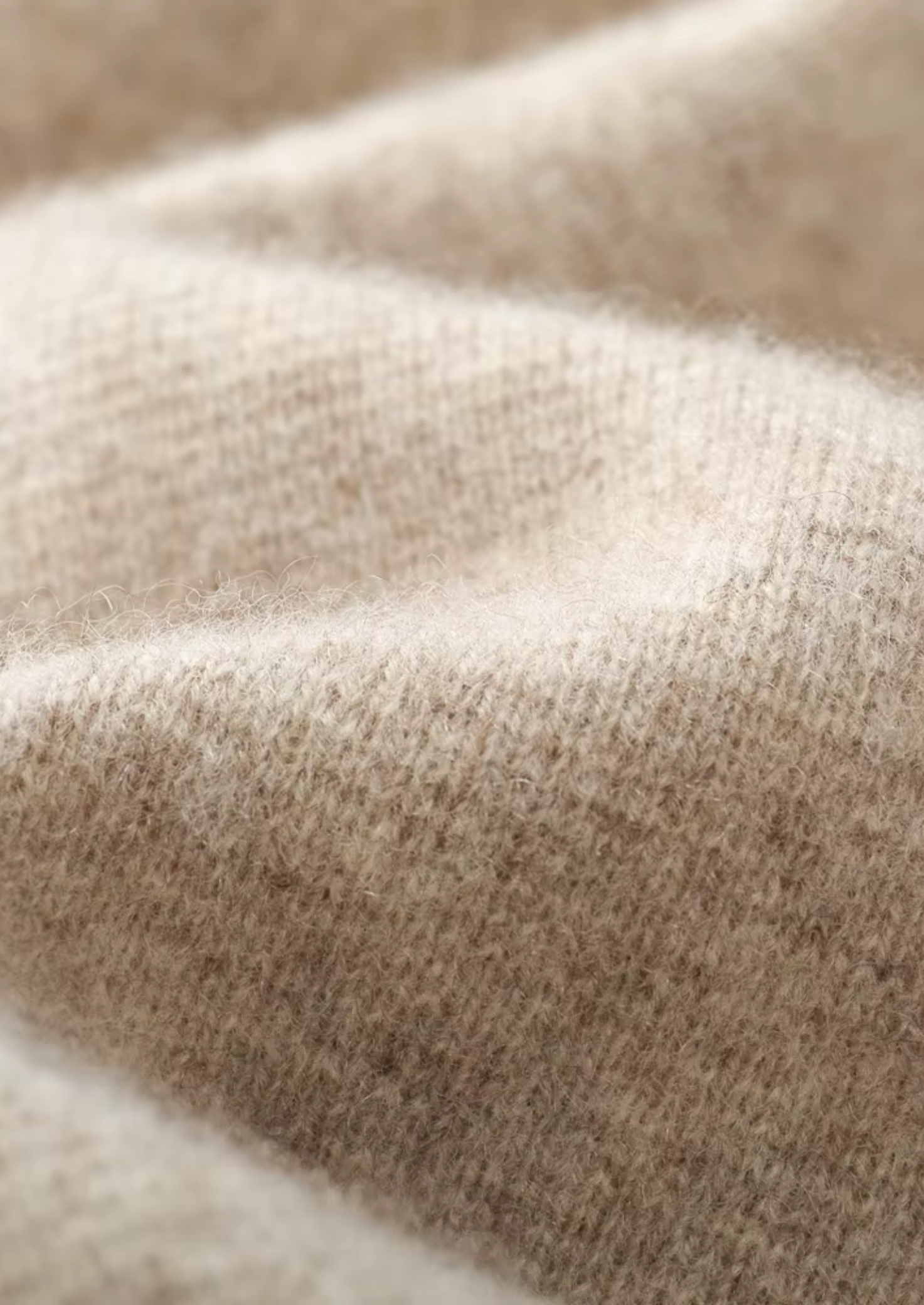 Extra-Fine Merino Wool Zipper Hoodie