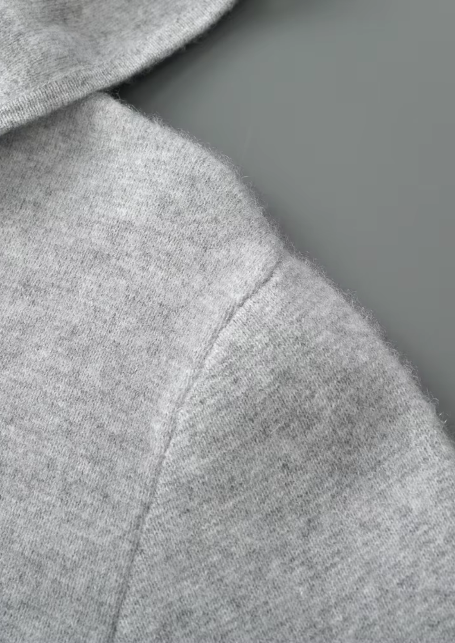 Extra-Fine Merino Wool Zipper Hoodie