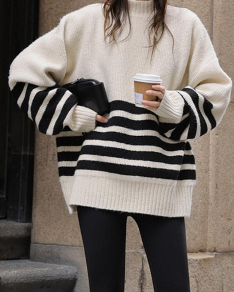 Women's Classy Stripe Sweater