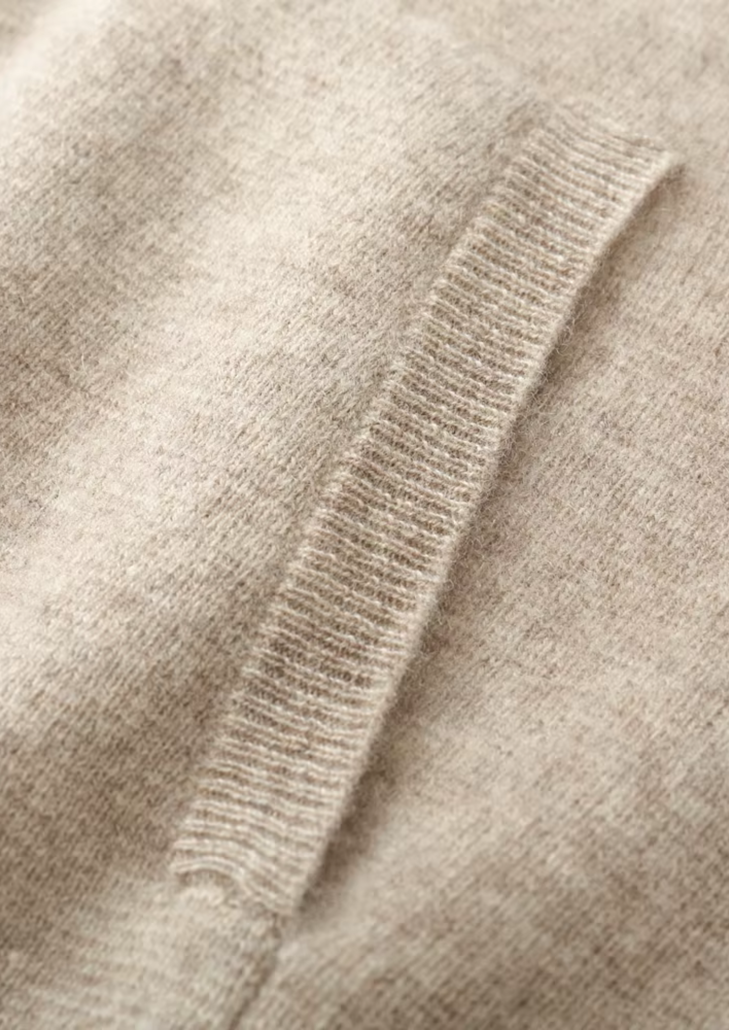 Extra-Fine Merino Wool Zipper Hoodie
