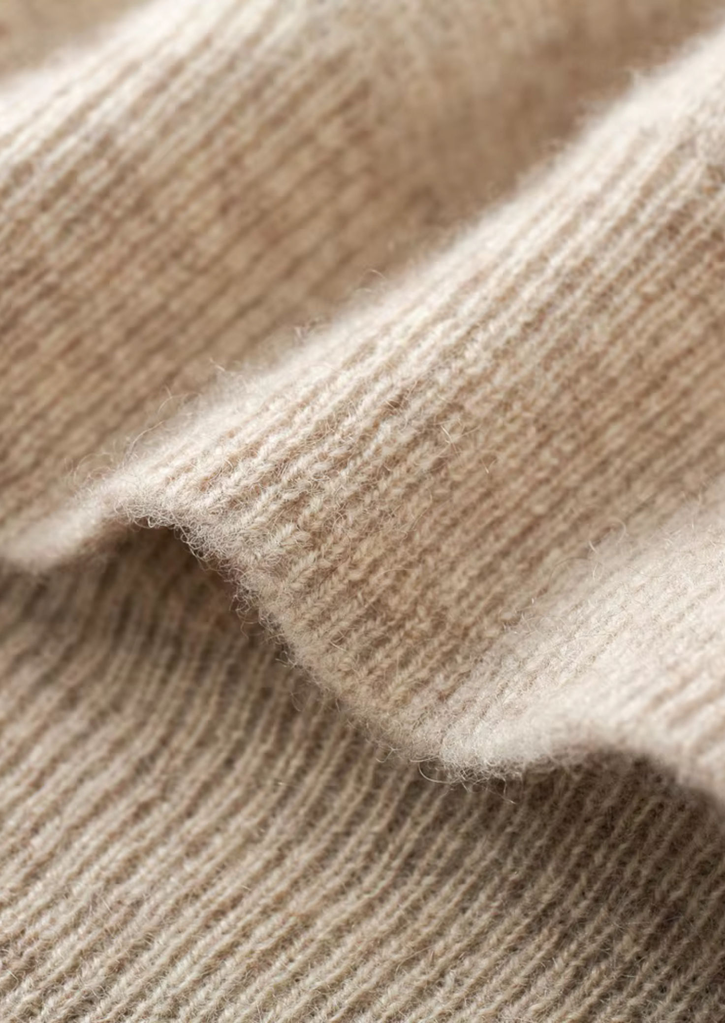 Extra-Fine Merino Wool Zipper Hoodie