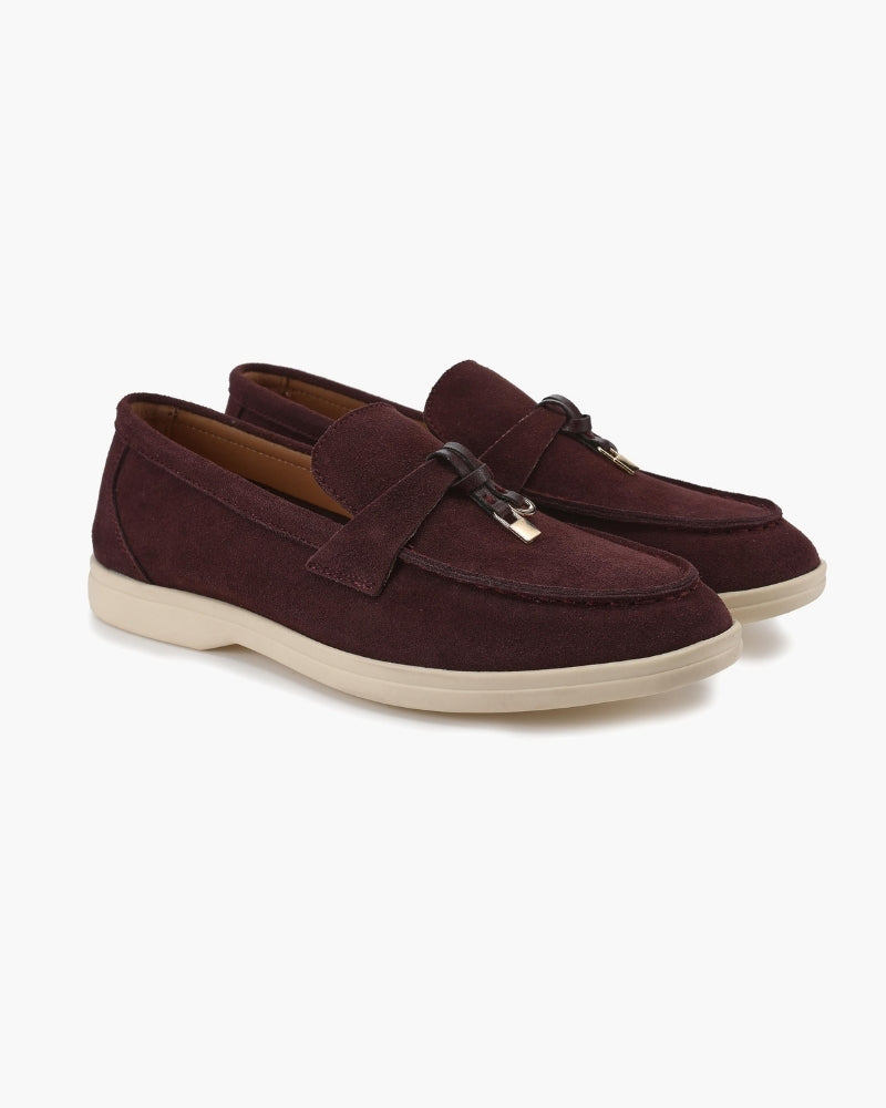 Signature Suede Lady Loafers