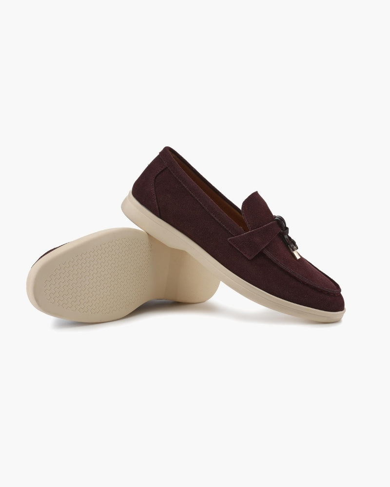 Signature Suede Lady Loafers
