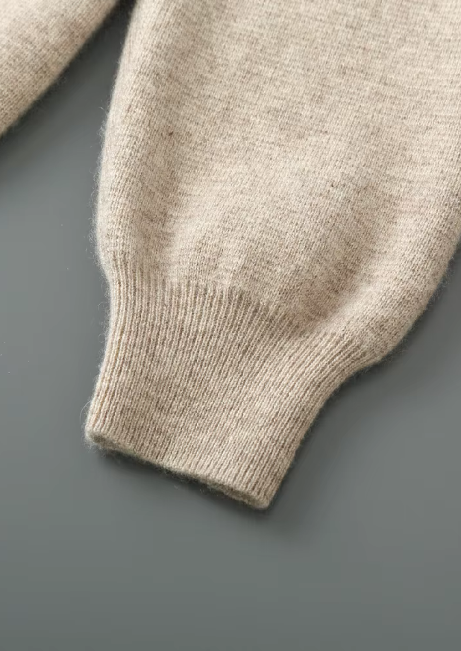 Extra-Fine Merino Wool Zipper Hoodie