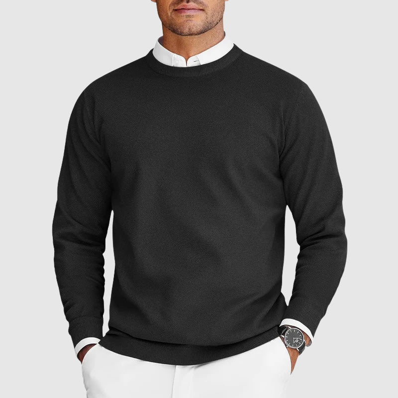 The Essential Crew Neck – Soft Knit Blend