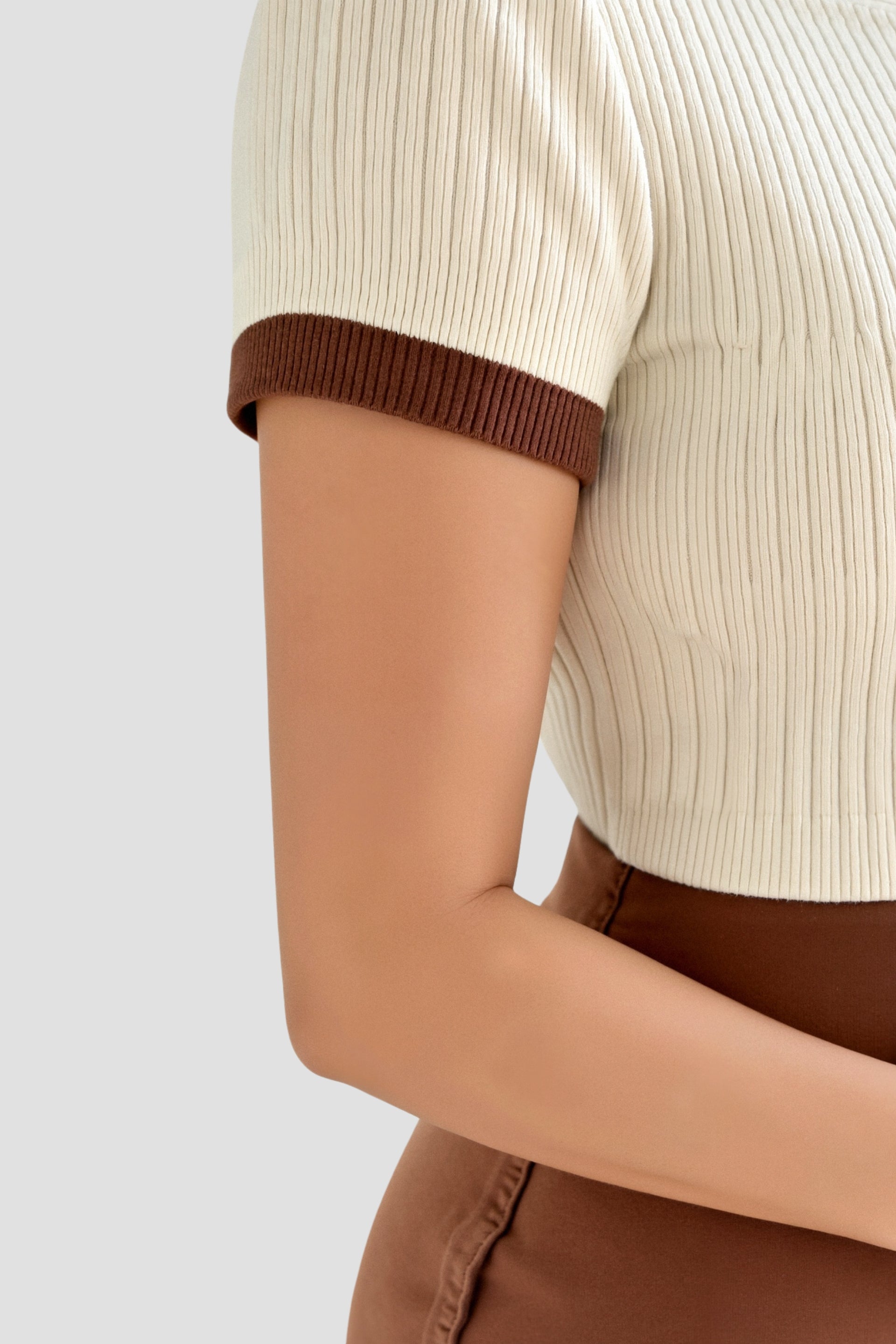 Polo Shirt – Open Collar and Lightweight, Breathable Semi-Sheer Fabric