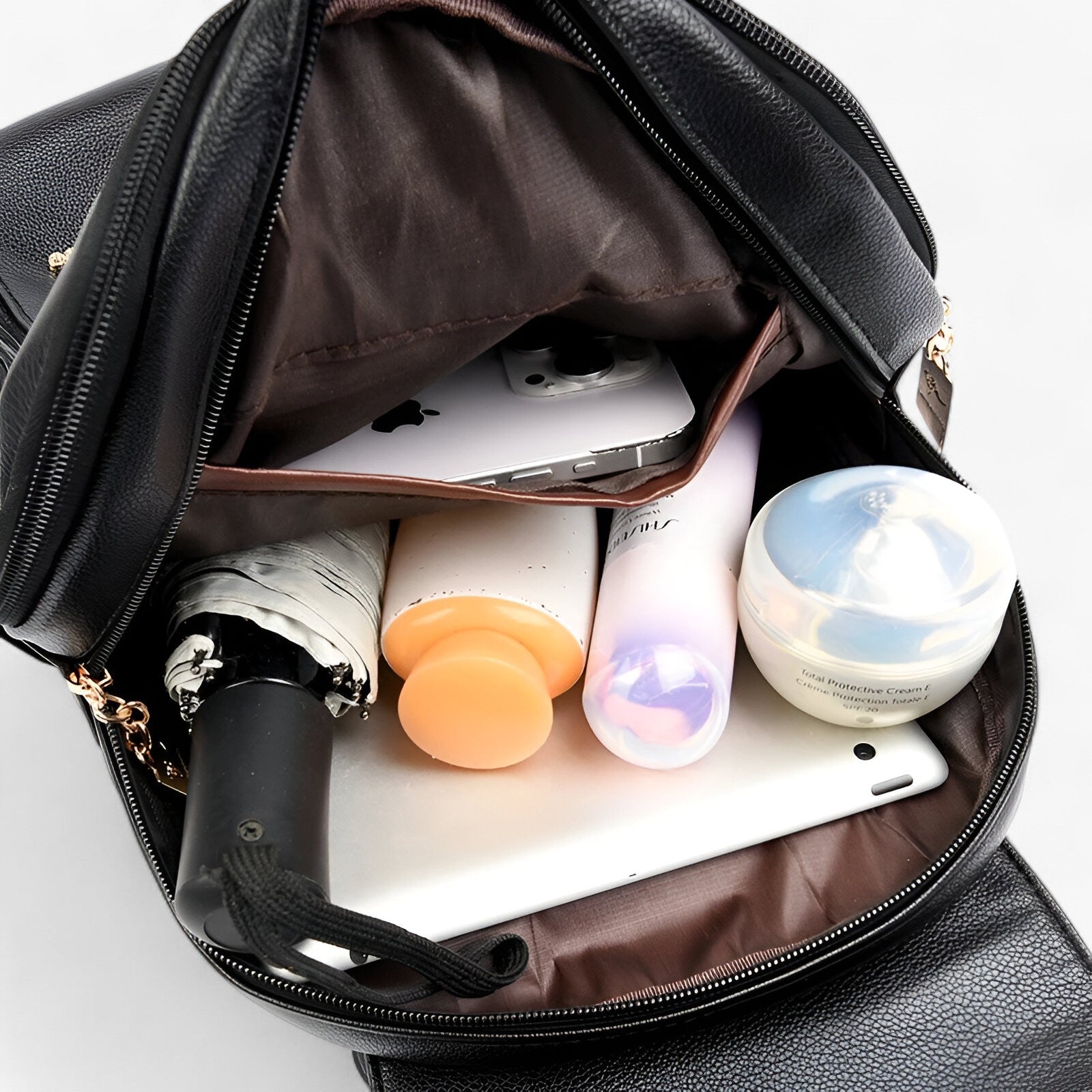 The Dana | Signature Leather City Backpack