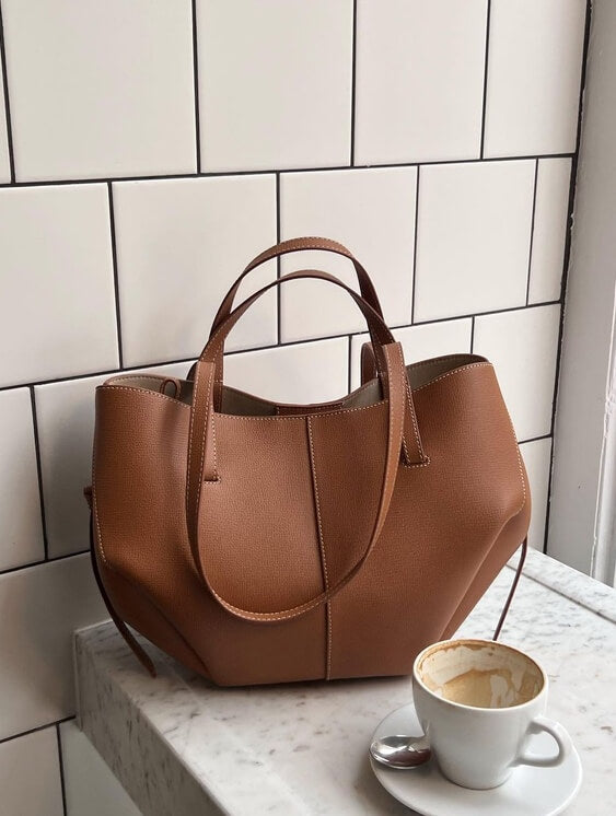Women’s Vintage Leather Tote Bag