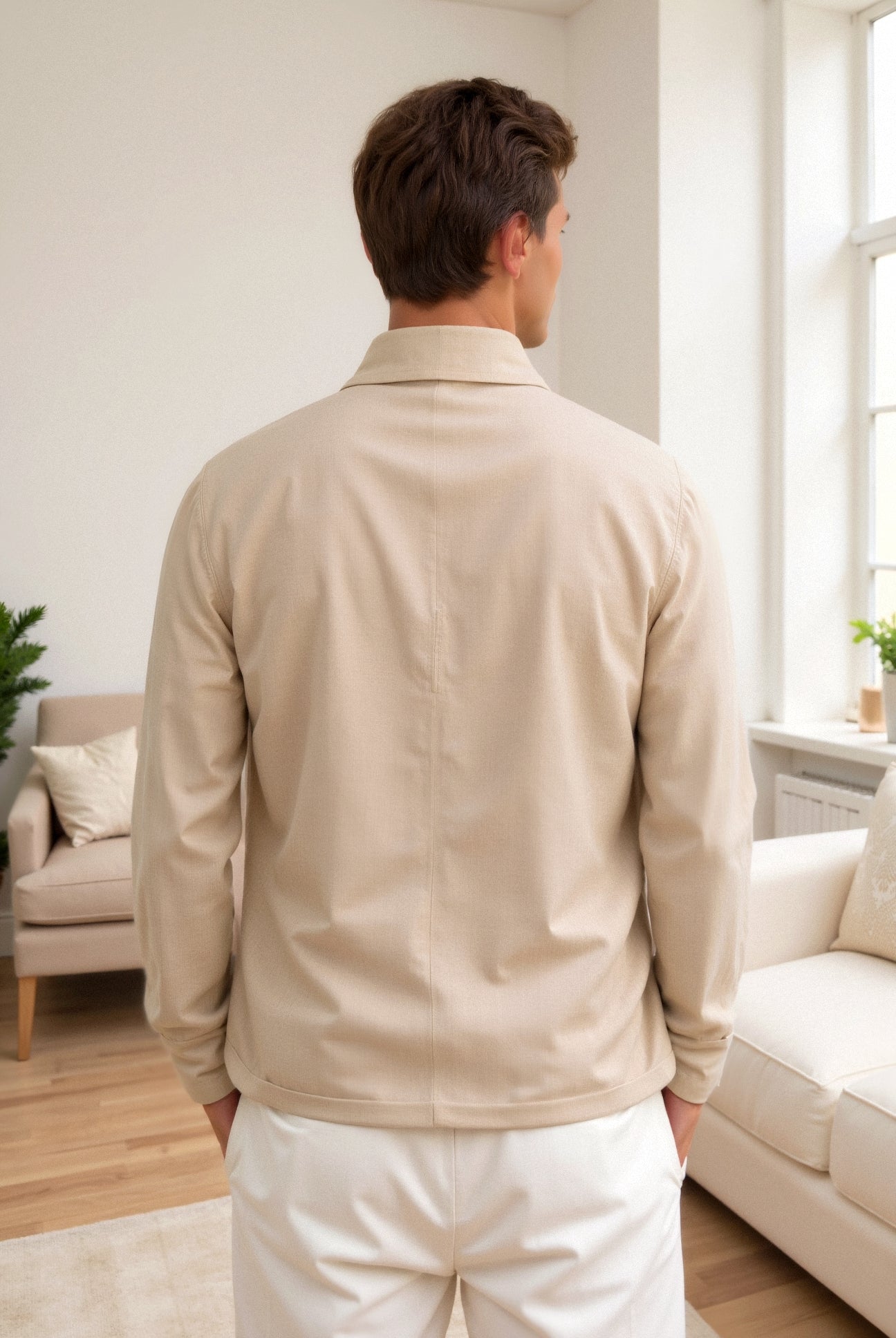 Teun | Casual Versatile Suit Jacket with Notched Collar